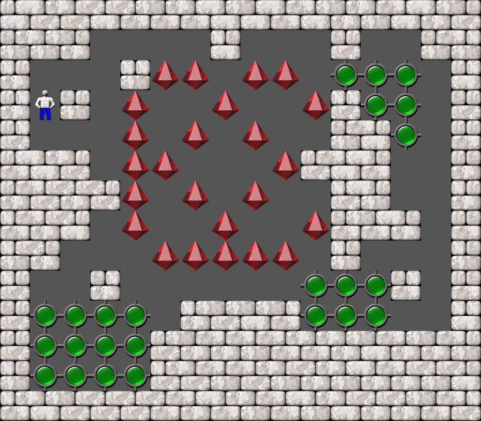 Sokoban More Bugs collections level 8